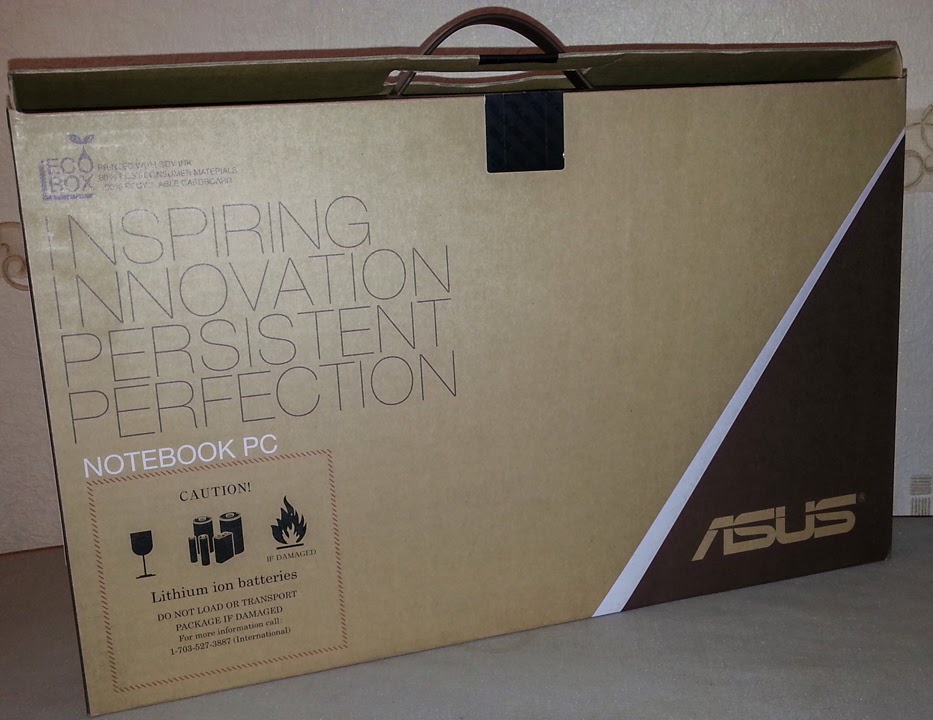 Ноутбук Asus X551CA - коробка