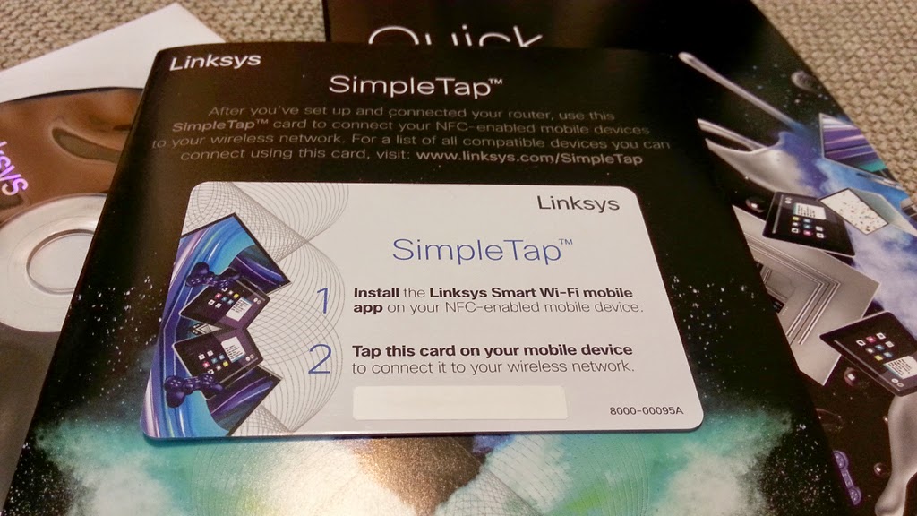 SimpleTap смарт-карта от Linksys