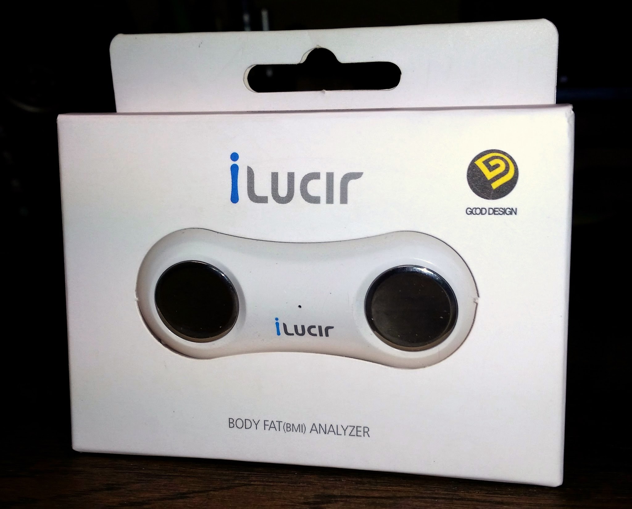 Упаковка с анализатором жира iLucir.
