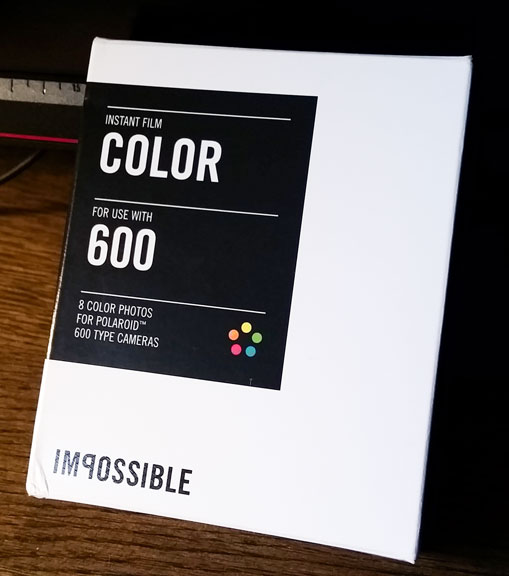 Пачка из 8-ми "фотографий" от Impossible Project для Polaroid 600