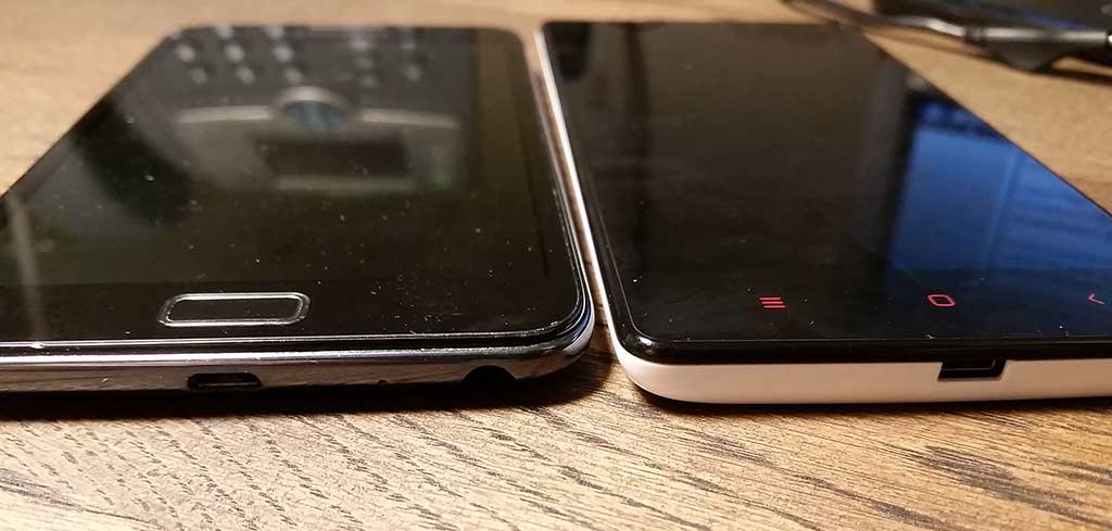 Xiaomi Redmi Note 4G и Samsung Galaxy Note