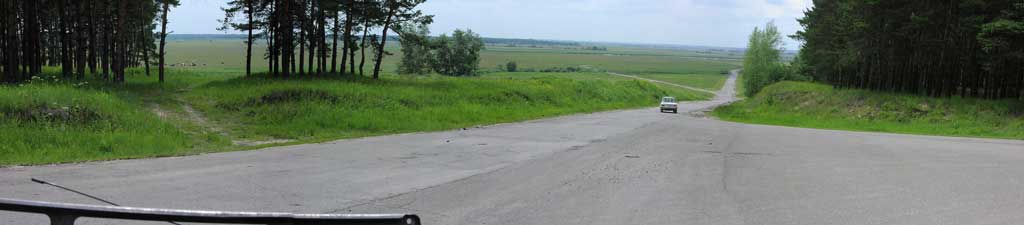 Панорамный снимок сельской местности. Сделано при помощи PixMaker. 2003 год.