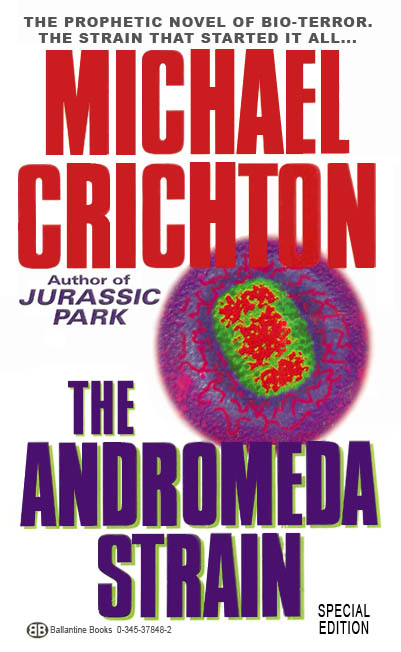 michael crichton jurassic park andromeda strain