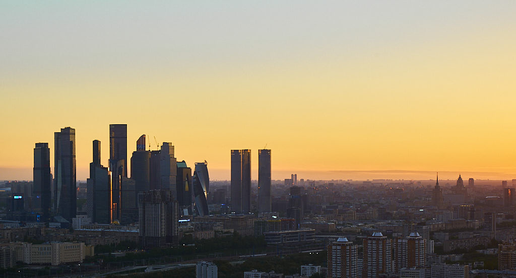 Moscow, morning, sunrise