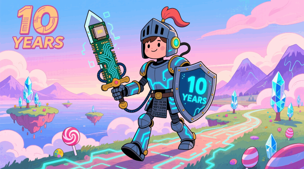 Проекту микросорвер 10 лет